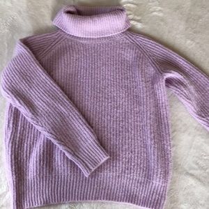 Lavender Turtle Neck